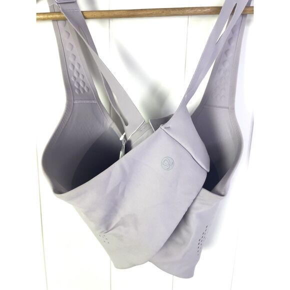 NWT Lululemon AirSupport Bra High Support Faint Lavender / Peri Purple 38D $98 - Picture 5 of 13
